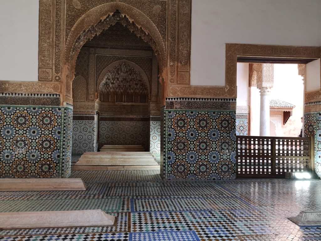 Saadian tombs, Marrakesh