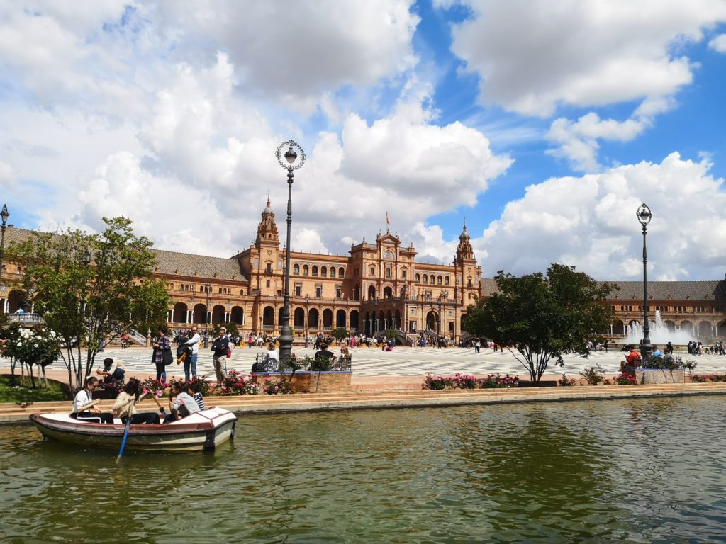 Plaza España en Sevilla 