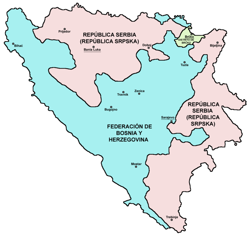 federaciones bosnia sprska