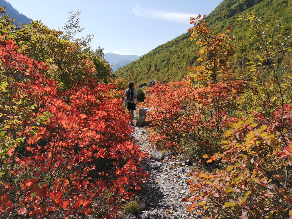 theth albania trekking