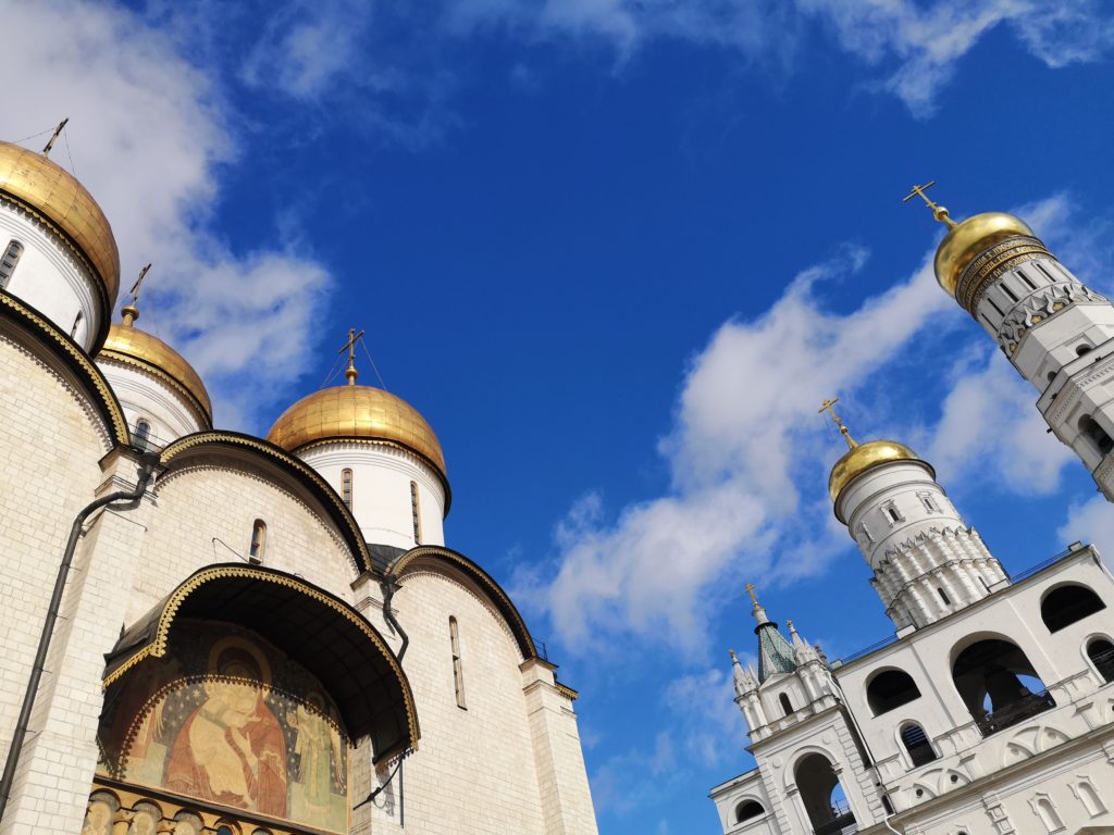 rusia kremlin cupulas doradas