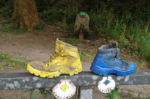 Botas, camino de Santiago